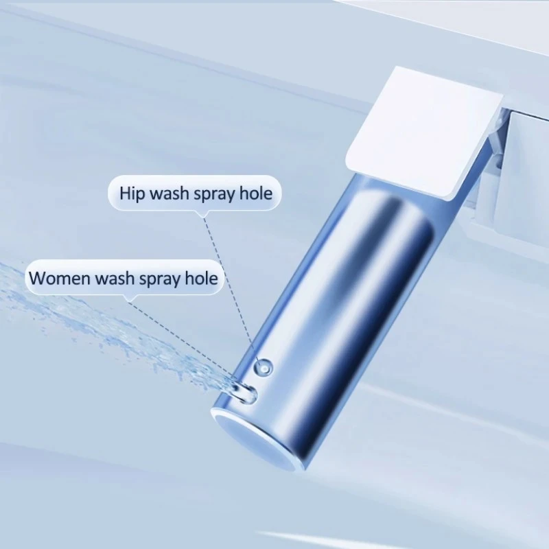 Women washing smart toilet seat_resized